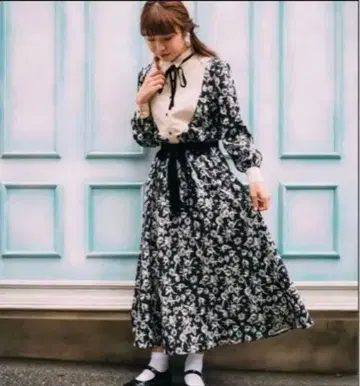 REBECCA boutique 레베카 부티크 롱 원피스 꽃무늬