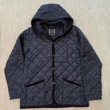 LAVENHAM 퀼팅 코트 40 퍼플