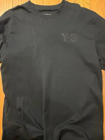 Y-3 블랙 T셔츠 S사이즈