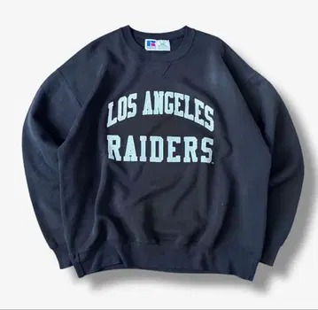 90s USA제 Russell 러셀 ' RAIDERS ' 맨투맨