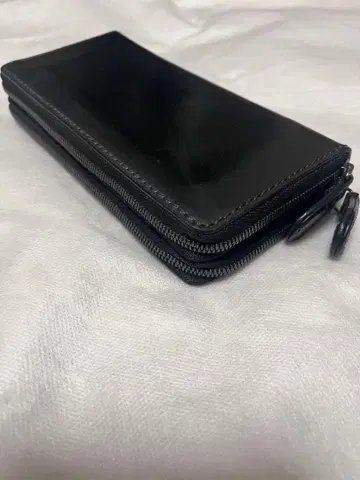 NOMADOI 장지갑 노마도이 앨라배마 라운드 지퍼 더블 가죽