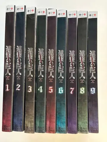 진격의 거인 Blu-ray 전 9권 세트 season1