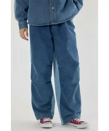 RODEOCROWNS 여성용 프리 사이즈 데님 팬츠