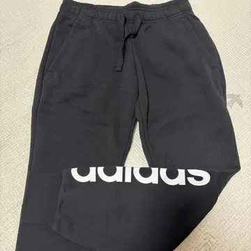 adidas 블랙 조거 팬츠 M 사이즈