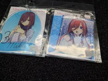 5등분의 신부 미쿠 아크릴 키링