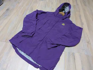 CHUMS 참스 마운틴 파카 MEN-M 로고 자수 보라색