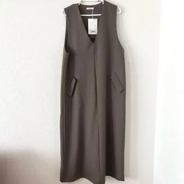 classcalelf*V넥 롱 원피스