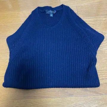 EPOCA 네이비 긴팔 니트 스웨터 IT 40