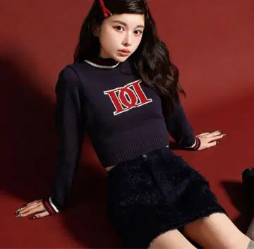 [오늘 한정 가격] 다리치 레트로 DD 로고 니트탑