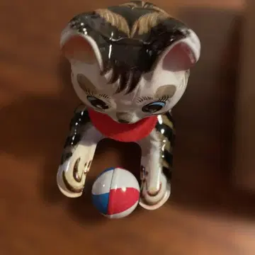 양철 고양이 나카야마 상회 일본제 PUZZLE CAT 쇼와 레트로