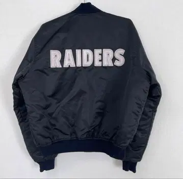레이더스 스타터 NFL 바시티 자켓