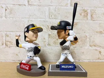 [ 가격 인하 ] 보블헤드 2개 소프트뱅크 콘도 켄스케 아리하라 코헤이