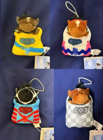 서러브레드 컬렉션 부적 마스코트 2 전 4종 컴플리트