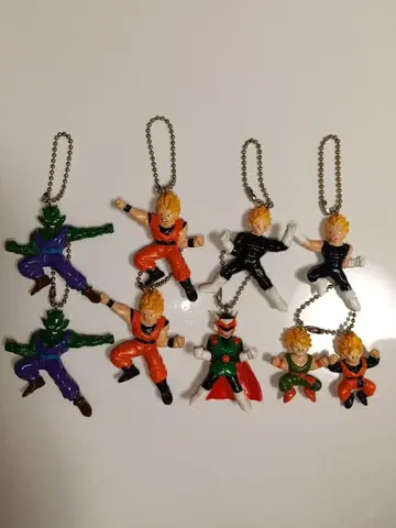 드래곤볼 키링 6종 8체 세트