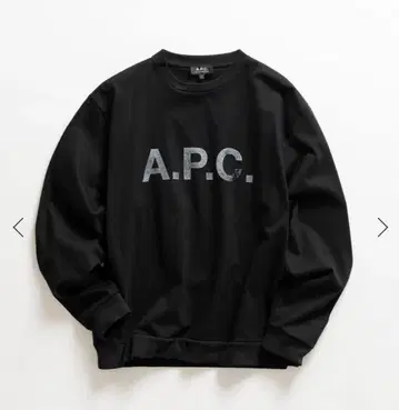 EDIFICE IENA 로고 프린트 롱 슬리브 맨투맨 A.P.A.