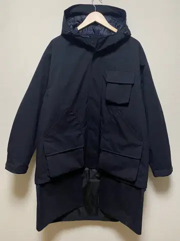 GU ENGINEERED GARMENTS 패디드 쉘 파카 네이비 L