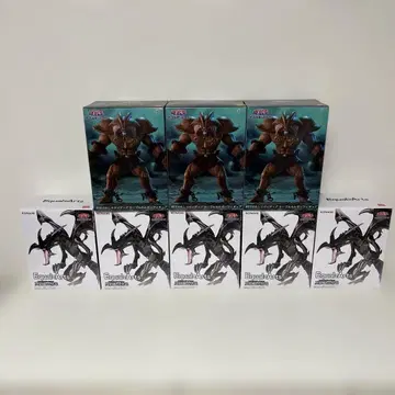 유희왕 봉인된 엑조디아 붉은 눈의 흑룡 피규어 묶음 판매