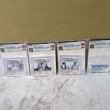 드래곤볼 40th 제2화 H상 MOKUJI 스탠드 & 로고 블록 4종