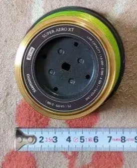 SHIMANO SUPER AERO XT 스풀