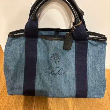 Felisi 데님 핸드백 중형