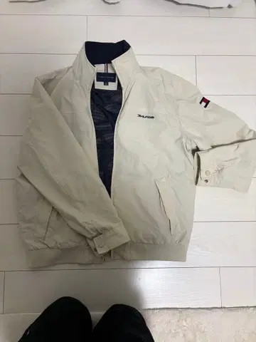 TOMMY HILFIGER 나일론 자켓 XL 베이지