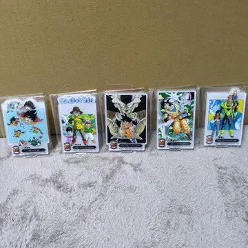 제일복권 드래곤볼 40주년 제2탄 F상 ACLLECT 5개 세트