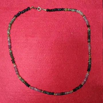 멀티 컬러 목걸이