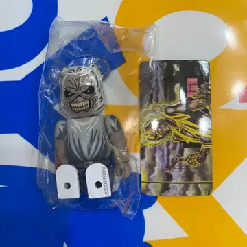 BE@RBRICK 베어브릭 시리즈 51 iron maiden 뒷면