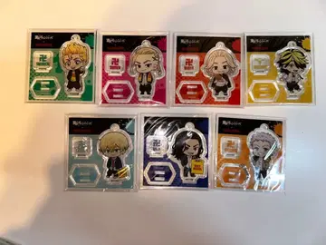 [12/31 처분] 도쿄 리벤저스 x 타워 레코드 아크릴 키링 7점