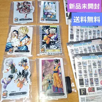 [새상품] 제일복권 드래곤볼 F상 ACLLECT 6종 세트