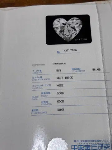 다이아몬드 목걸이