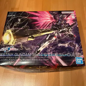 HG 1/144 데스티니 건담 SpecII & 제우스 실루엣