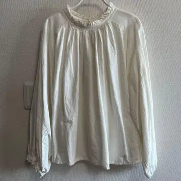 hagumu 목 프릴 풀오버