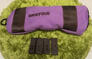 BRIEFING 페어웨이 우드용 골프헤드커버 라벤더 한정판 아이템