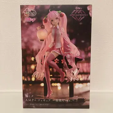 하츠네 미쿠 벚꽃 미쿠 AMP+ 피규어 벚꽃 등 ver.