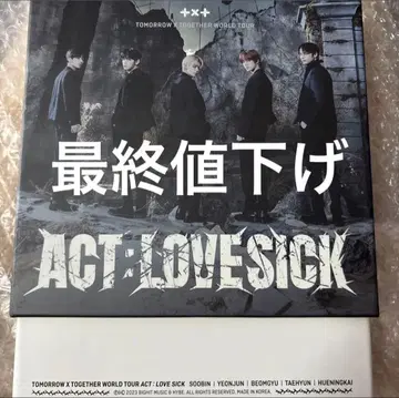 TXT ACT LOVESICK 서울콘 DVD