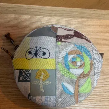 핸드메이드 패치워크 파우치