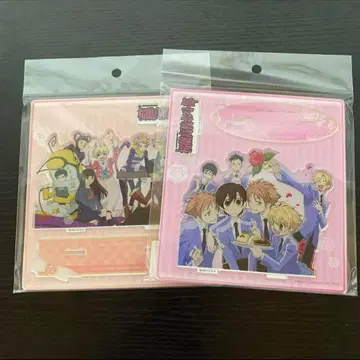 오란고교 호스트부 트리 빌리지 디오라마 아크릴 스탠드 세트 미개봉