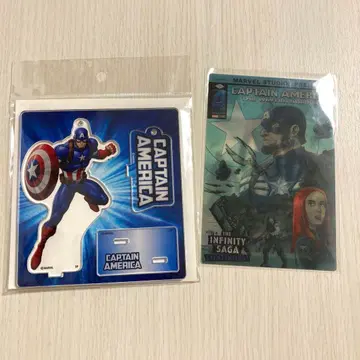 캡틴 아메리카 아크릴 스탠드, 카드 세트