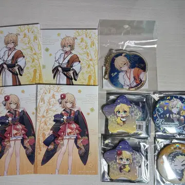 카가미네 린 카가미네 렌 캔뱃지 키링 브로마이드 칠석