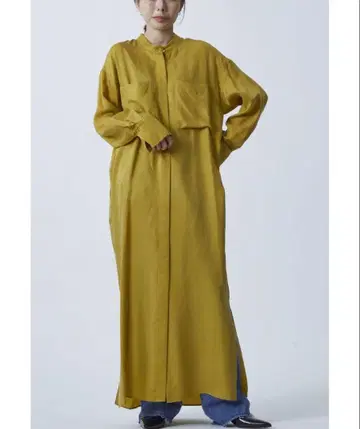 [가격 협의 ok] 프리미어 아롱디스망 원피스 머스타드