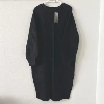 jouetie* 케이블 니트 롱 원피스