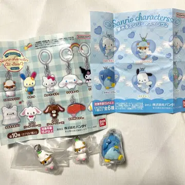 산리오 메지루시 액세서리 코로코로쿠리린 턱시도샘 가챠가챠