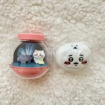 치이카와 카프세리움 채취 나가노 마켓 방울 포함 얼굴 마스코트 세트