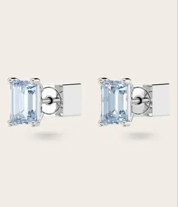 [ 스와로브스키 ] Stilla 스터드 귀걸이 블루