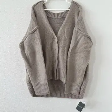 FREAK'S STORE*V넥 샤기 2way 니트 가디건