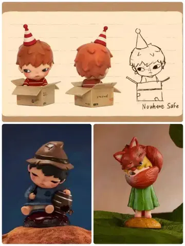 Hirono 피규어 3체 세트