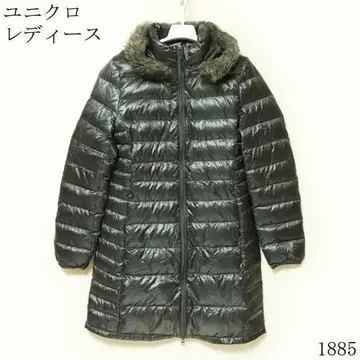 유니클로 여성용 다운 후디드 자켓 L 사이즈