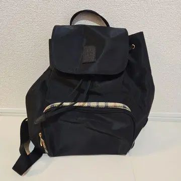 Daks 블랙 나일론 백팩