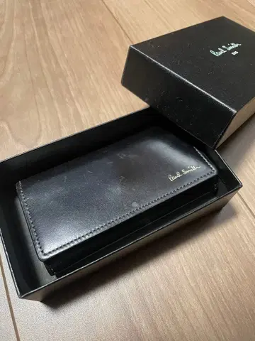 Paul Smith 가죽 키케이스 블랙